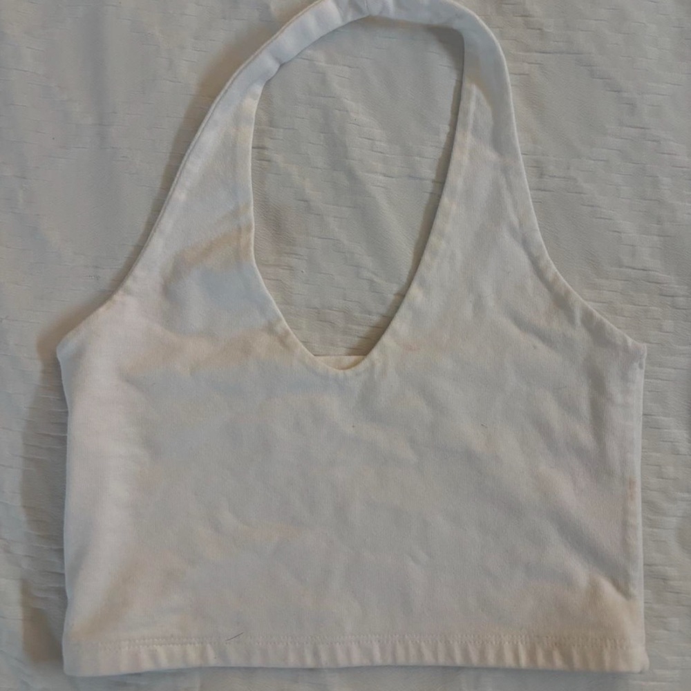 Brandy Melville White Crop Top